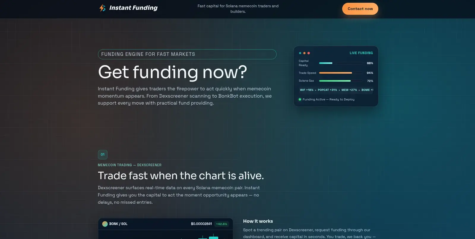Instant Funding